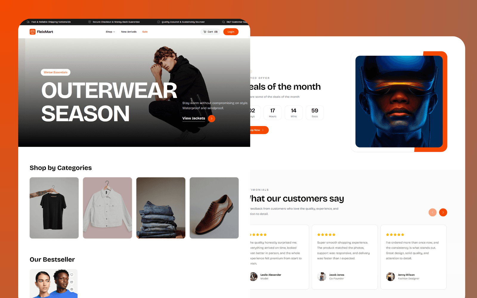 Fleximart – Full Stack E-commerce Starter